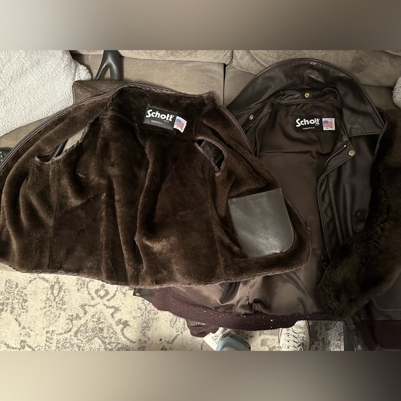 SCHOTT A-2 Bomber Jacket - Picture 4 of 8